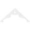 Ekena Millwork Pitch Heath Architectural Grade PVC Gable Pediment, 36"W x 16 1/2"H x 1"P (11/12) GPP036X017X100HEA - alternate 3